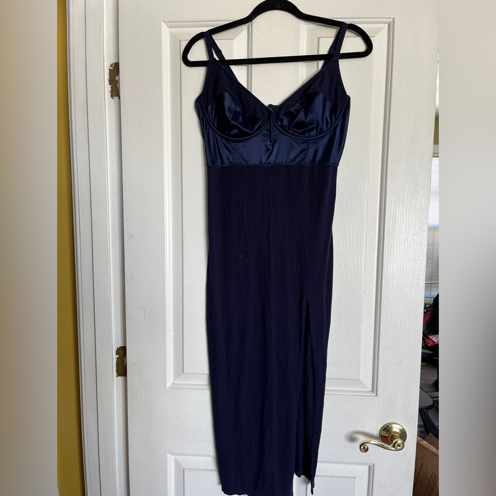 Dream girls Elegant Navy Blue slip dress size xl